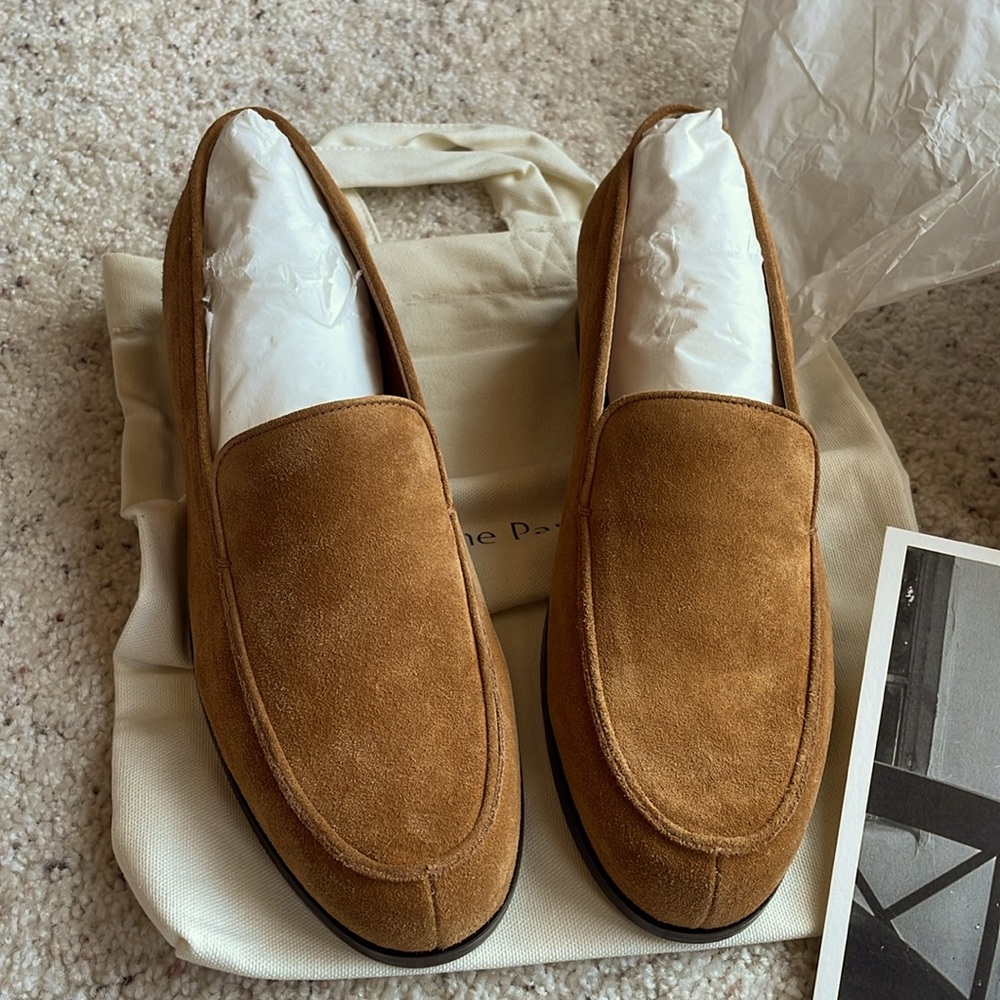 🆕EMME PARSONS Danielle Fawn Suede Loafer - Picture 2 of 16